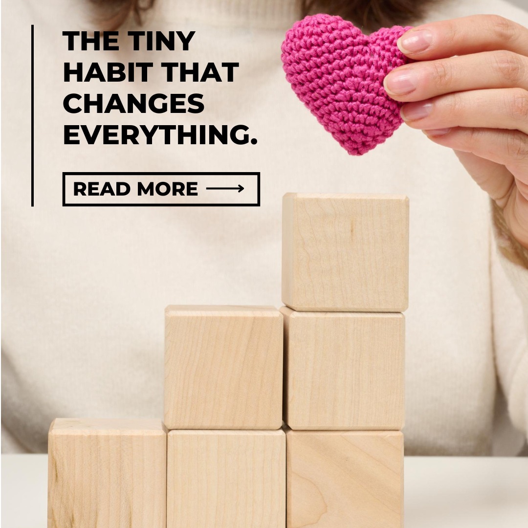 Big changes don’t need big overhauls 🌱

Just small, steady 5-minute rituals
that fit into busy days.

✨ FREE tool inside.
🔗 Link in bio

#smallhabits #consistencyoverperfection #lifebalance #realisticselfcare #dailyrituals