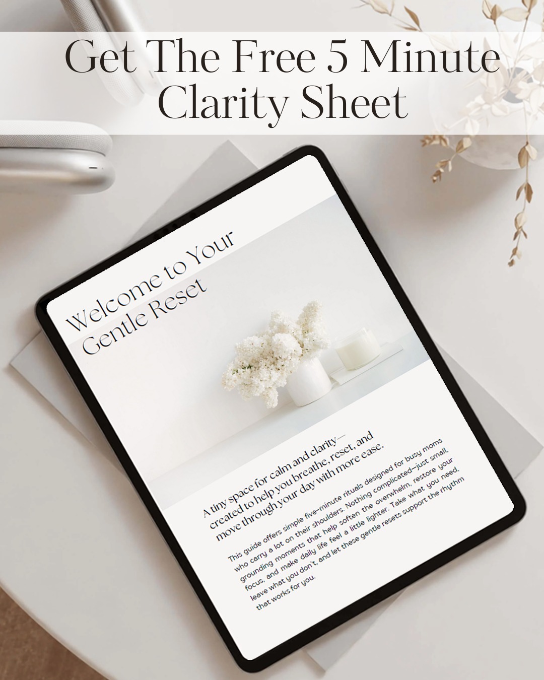 If your mornings feel chaotic, this free clarity sheet was made for you.🌹

It’s a gentle tool with simple prompts that help quiet your mind, clear mental fog, and bring more steadiness into your day.

Quick, calming, and easy for every mom.💕

Download the 🎁 free clarity sheet.
Link in bio.

 #momlife #overwhelmedmom #busymomlife #momwellness #calmmom #dailyrituals #mommentalhealth #simplehabits #mindfulmotherhood #mindsetforwomen