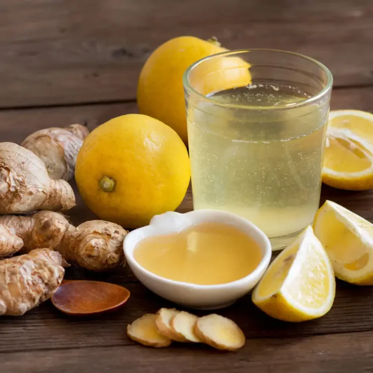 Ginger-based anti-inflammatory drinks