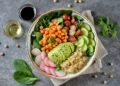 Protein-packed vegan salads