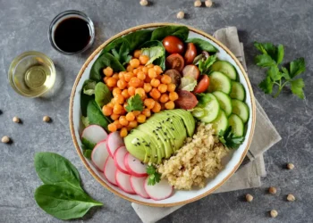 Protein-packed vegan salads