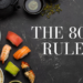The 80% Rule - Traditional Japanese meal visualizing the Hara Hachi Bu philosophy of mindful eating and portion balance